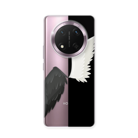 Silikonska Maskica za Honor Magic 7 Lite - Black & White 247603