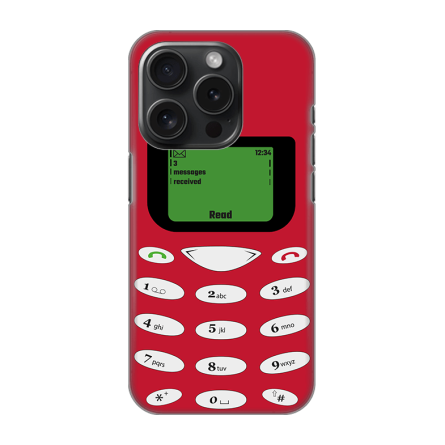 Silikonska Maskica za iPhone 16 Pro - Vintage Phone 242041