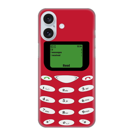 Silikonska Maskica za iPhone 16 Plus - Vintage Phone 242266