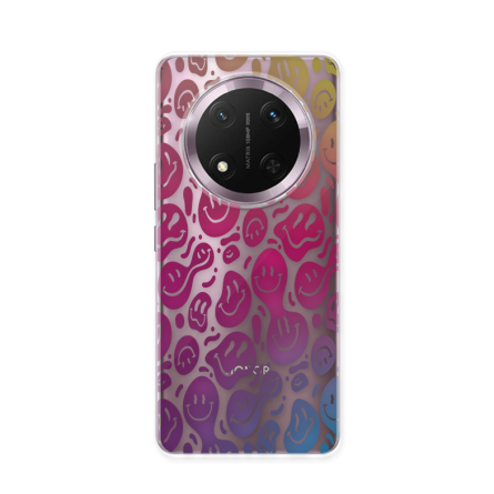 Silikonska Maskica za Honor Magic 7 Lite - Colorful Smiley 247606