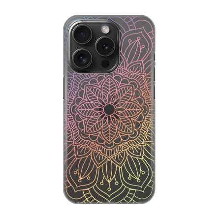 Silikonska Maskica za iPhone 16 Pro Max - Flora Mosaic 241848