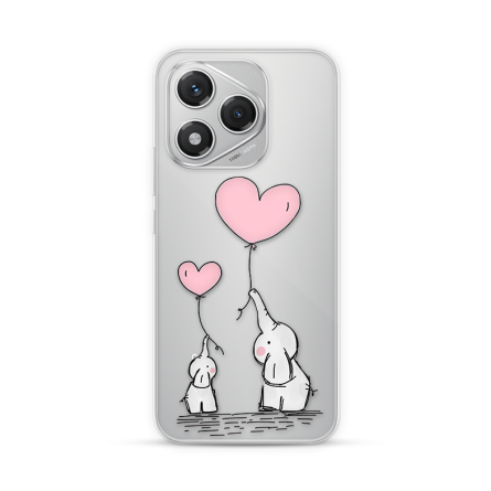 Silikonska Maskica za Honor 400 Lite - Elephant Heart 251248