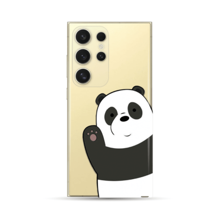 Silikonska Maskica za Galaxy S24 Ultra - Hello Panda 234076