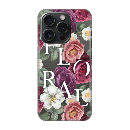 Silikonska Maskica za iPhone 16 Pro - Floral 2 242104