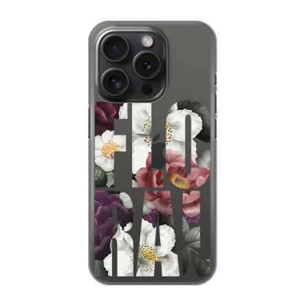 Silikonska Maskica za iPhone 16 Pro - Floral 3 242106