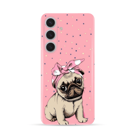 Silikonska Maskica za Galaxy S24 Plus - Pug 234088