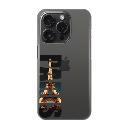 Silikonska Maskica za iPhone 16 Pro - Paris 242116