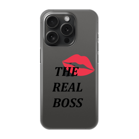 Silikonska Maskica za iPhone 16 Pro - The Real Boss 242133