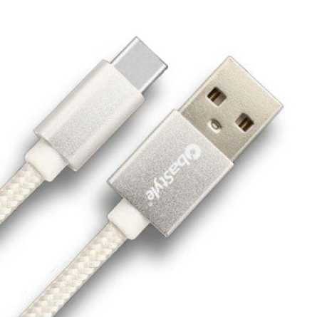 Opleteni USB na USB Type-C Punjački & Data Kabel – 100 cm 43950