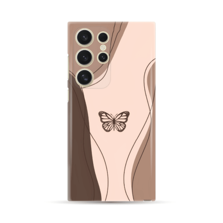Silikonska Maskica za Galaxy S25 Ultra - Butterfly Line 244303