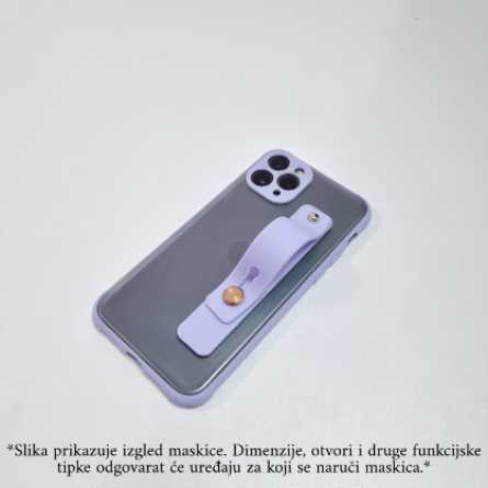 Poluprozirna Silikonska Maskica s držačem za iPhone 11 Pro Max 160807