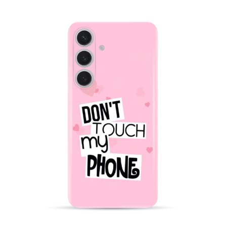 Silikonska Maskica za Galaxy S24 - Don't Touch My Phone - 2 233796