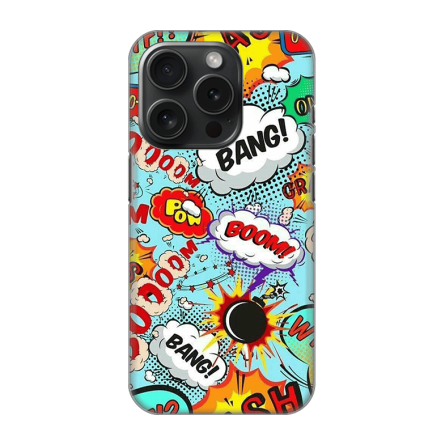 Silikonska Maskica za iPhone 16 Pro - Comic Relief - 2 242157
