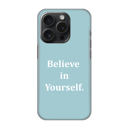 Silikonska Maskica za iPhone 16 Pro - Believe in yourself 242170