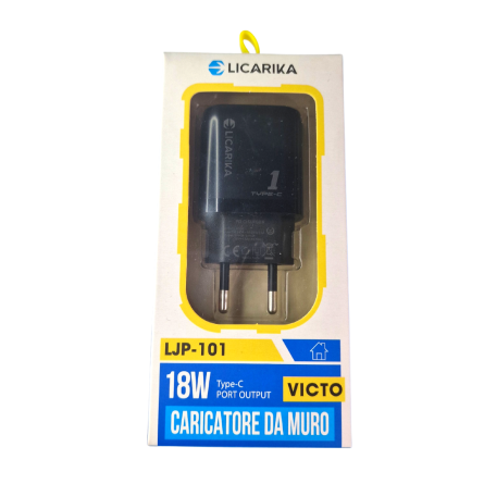 Licarika putni zidni punjač / adapter USB Type C 18W 201978