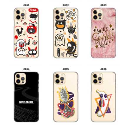 Silikonska Maskica za iPhone 12 Pro Max  - Šareni motivi 210045