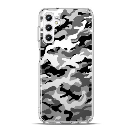 Silikonska Maskica za Galaxy A15 / A15 (5G) - Camouflage - siva 241243