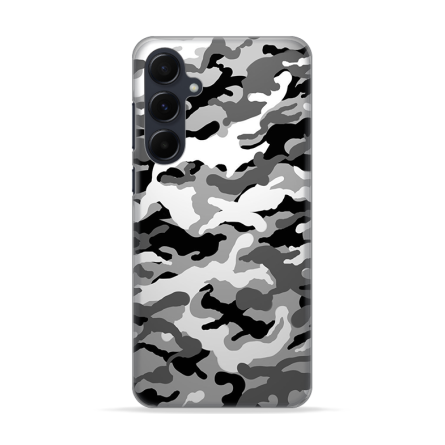 Silikonska Maskica za Galaxy S25 - Camouflage - siva 244911