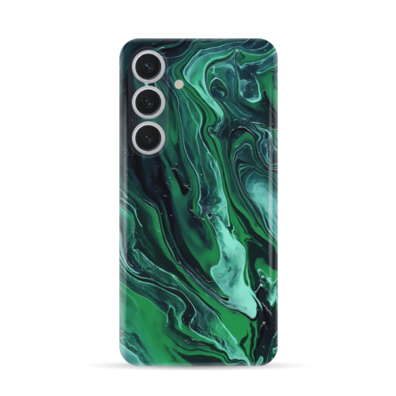 Silikonska Maskica za Galaxy S24 FE - Liquid Green 243731