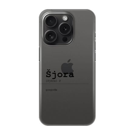Silikonska Maskica za iPhone 16 Pro - Šjora 242192