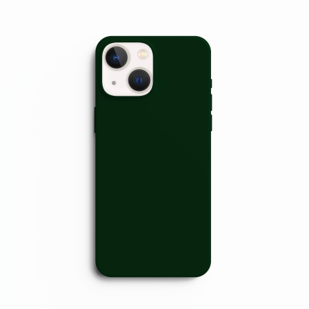 iPhone 14 - Mekana Silikonska Maskica - Tamno zelena 220446