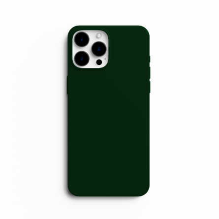 Silikonska Maskica za iPhone 15 Plus - Tamno zelena 230165