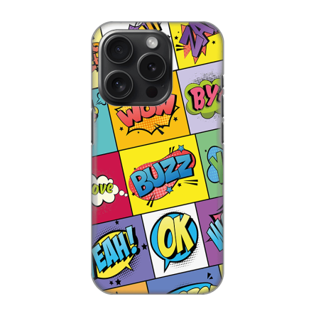 Silikonska Maskica za iPhone 16 Pro - Comic Relief 242229