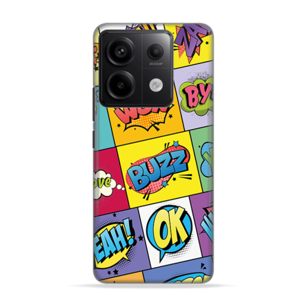 Silikonska Maskica za Redmi Note 13 Pro (5G) - Comic Relief 242603