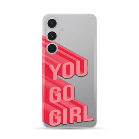 Silikonska Maskica za Galaxy S24 - You Go Girl 233874
