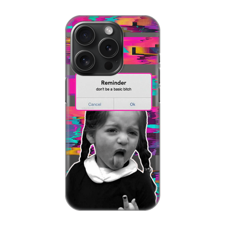 Silikonska Maskica za iPhone 16 Pro - Don't Be Basic 242245