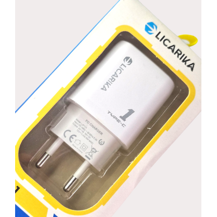 Licarika putni zidni punjač / adapter USB Type C 18W 201977