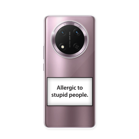 Silikonska Maskica za Honor Magic 7 Lite - Allergic to Stupid People 247642