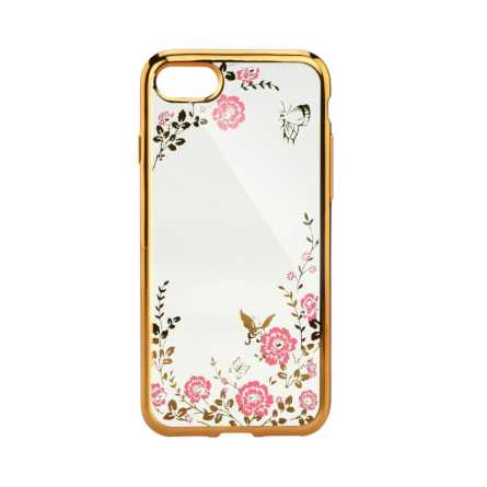 Beeyo Secret Garden Silikonska maskica za iPhone 11 Pro Max - Gold 223630