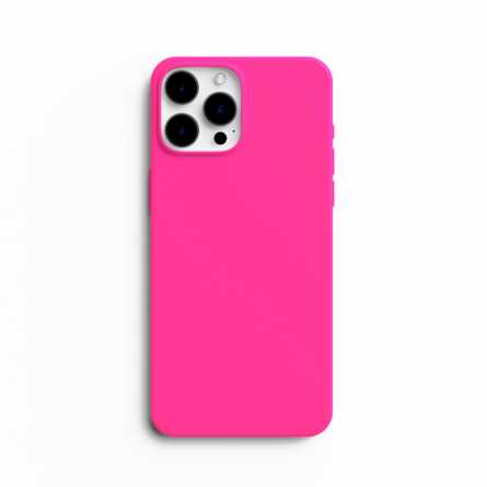 Silikonska Maskica za iPhone 15 Pro Max - Tamno roza 220793
