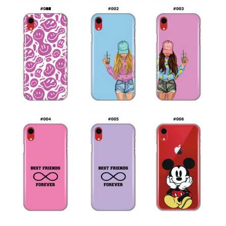 Silikonska Maskica za iPhone XR - Šareni motivi 210935