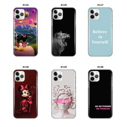 Silikonska Maskica za iPhone 11 Pro Max - Šareni motivi 210597