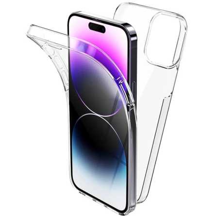 3D Obostrana Prozirna Maskica za iPhone 13 Pro 222663