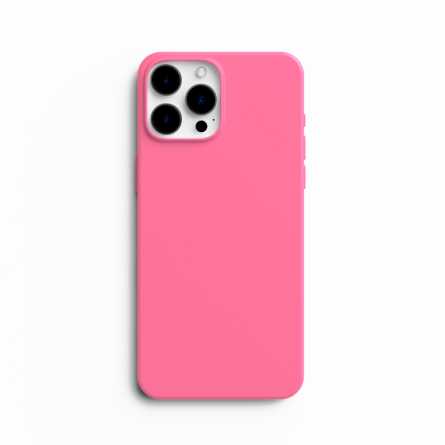 Silikonska Maskica za iPhone 15 Pro Max - Svijetlo roza 220787