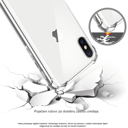 Silikonska Prozirna Anti-Shock Maskica za Samsung Galaxy A33 (5G) 232329