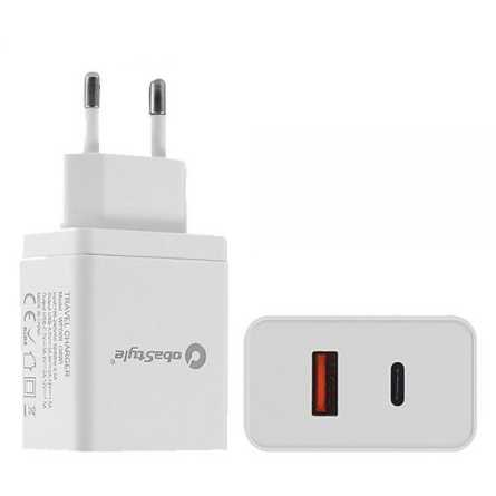3.0A Type-C Dual USB Adapter  36W - Zidni punjač 134155