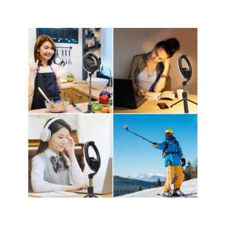 Bluetooth Selfie Stick i tronozac (tripod) s Lampom 131546