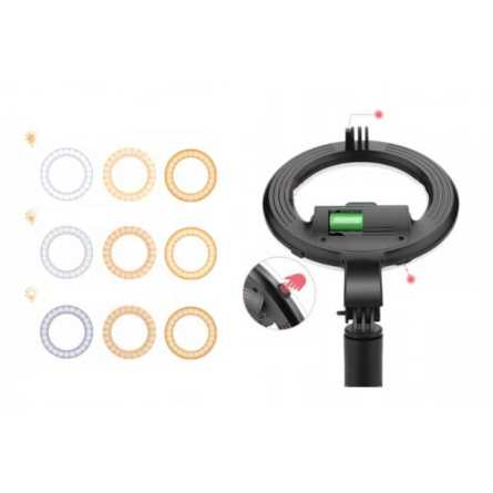 Bluetooth Selfie Stick i tronozac (tripod) s Lampom 131548