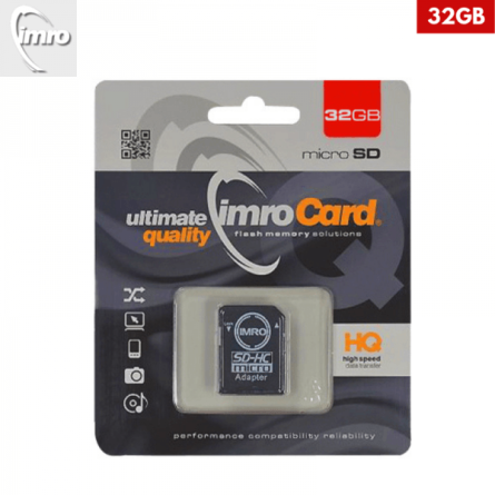 32GB – IMRO MicroSD Kartica s Adapterom 43059