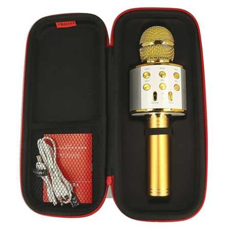 Forever Karaoke Bluetooth Mikrofon sa Zvučnikom BMS-300 - Zlatni 131303