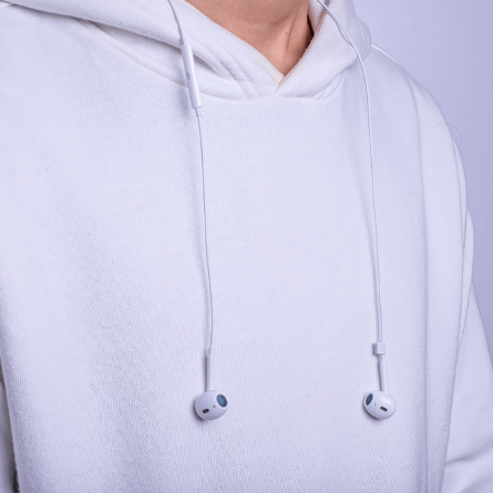 Maxlife žičane slušalice sa Type C priključkom - Bijele 261371