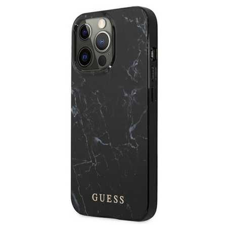 Marble GUESS maskica za iPhone 13 Pro - Crna 148572