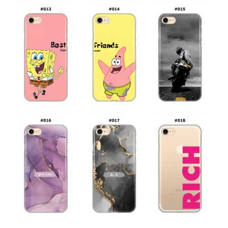 Silikonska Maskica za iPhone 7 / 8 / SE 2020 - Šareni motivi 211624