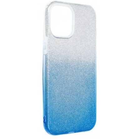 3u1 Dvobojna Glitter Maskica za iPhone 12 Pro Max - Plava 223620