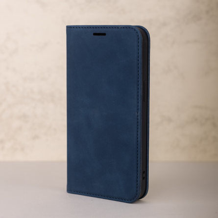 Smart Suede Preklopna Maskica za iPhone 18 Pro / 17 Pro - Plava 270347