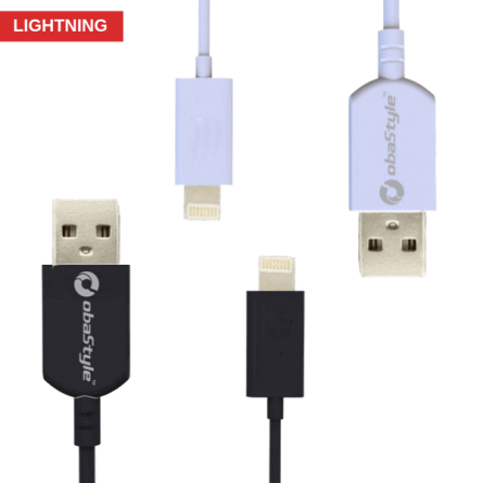 Apple Lightning podatkovni/punjački kabel – 150cm Bijeli 43837